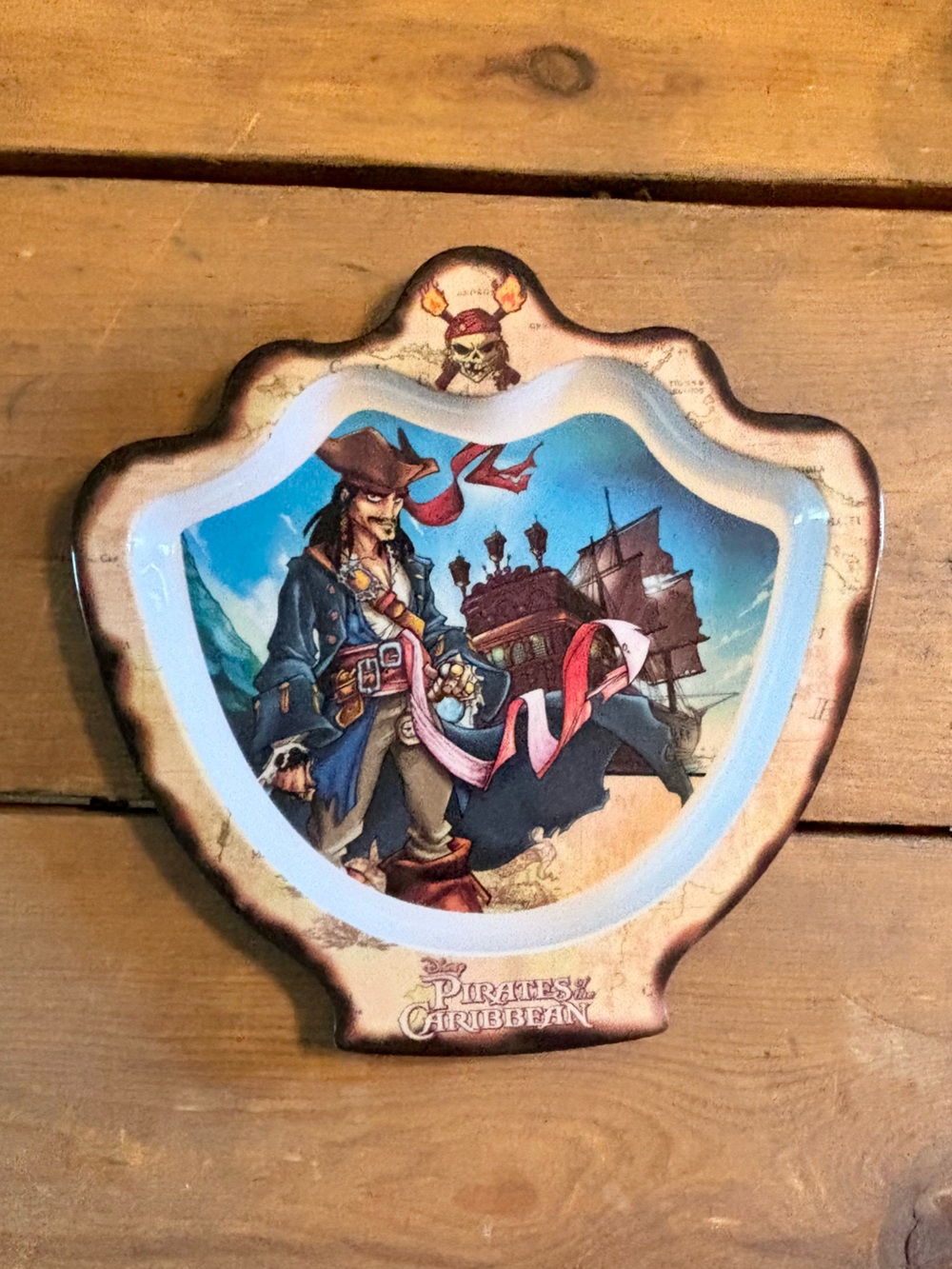 Disney Pirates of the Caribbean Melamine Plate